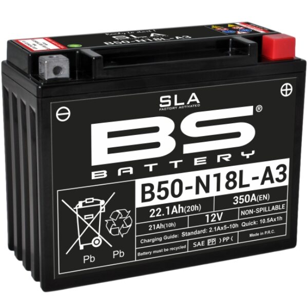 Akumulator B50-N18L-A3 (Y50-N18L-A3) 12V 20AH 205X90X162 Obsługowy – Elektrolit Osobno 250A Ue2019/1148 (2) | BS