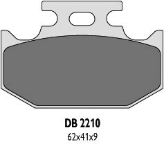 NG Klocki hamulcowe - DB2210OR-D