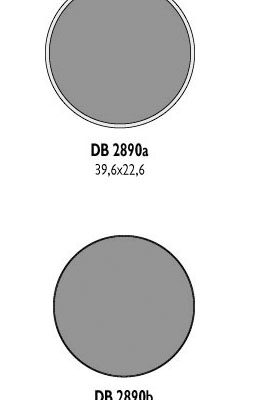 NG Klocki hamulcowe - YAMAHA YFS 200 BLASTER` TYŁ... (1991-2002)