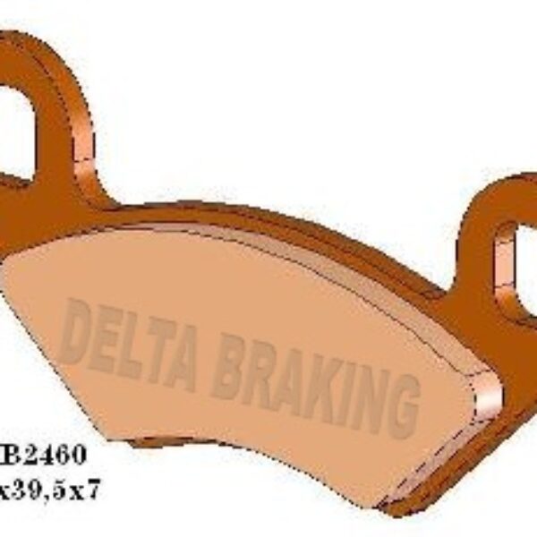 Klocki Hamulcowe KH159 Polaris – Zastępują DB2460MX-D oraz DB2460QD-D | Delta Braking