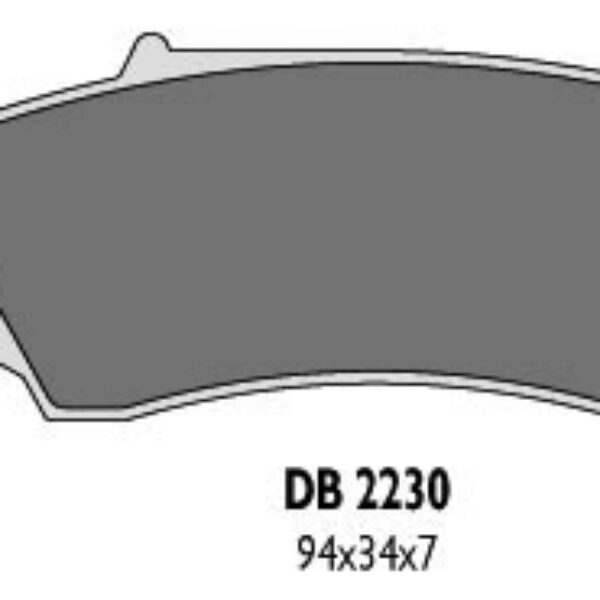 DELTA Klocki hamulcowe – DB2230OR-N
