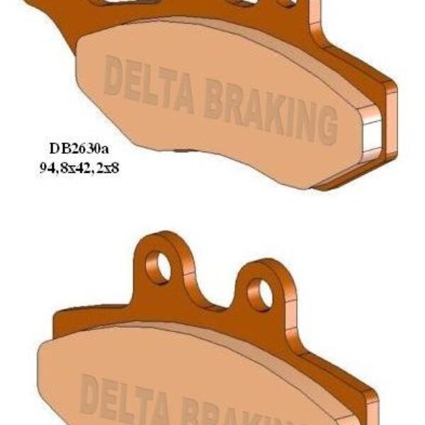 Klocki Hamulcowe KH194 – Zastępują DB2630MX-D oraz DB2630QD-D | Delta Braking