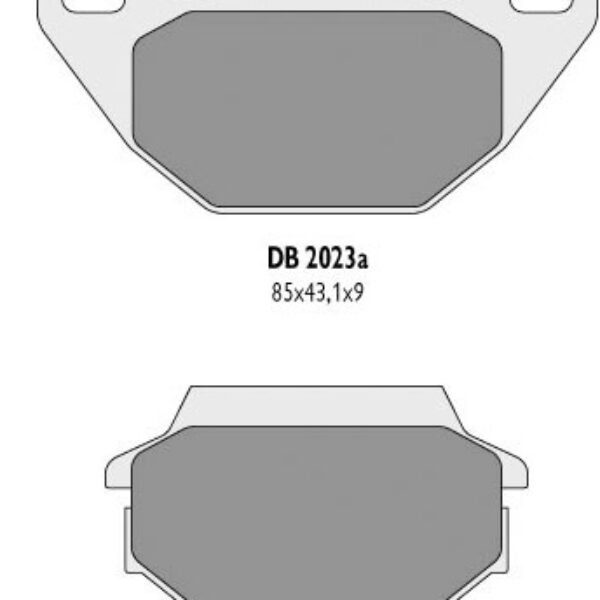 Klocki Hamulcowe KH305 Kymco, SYM – Zastępują DB2023QD-D i DB2023MX-D | Delta Braking