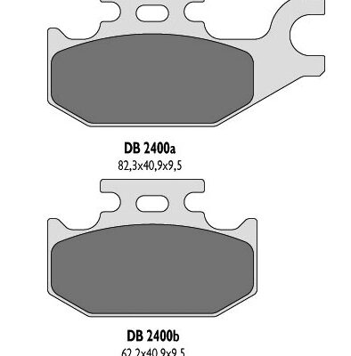 NG Klocki hamulcowe - YAMAHA YFM TYŁ - ZASTĘPUJĄ...