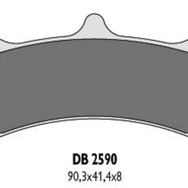 Klocki Hamulcowe KH314 Polaris Tył – Zastępują DB2590MX-D oraz DB2590QD-D | Delta Braking