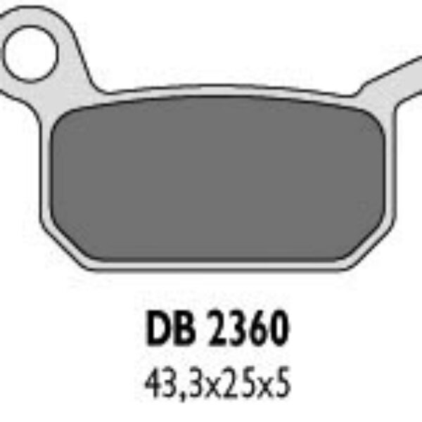 Klocki Hamulcowe KH325 KTM 50/60 Tył – Zastępują DB2360MX-N | Delta Braking