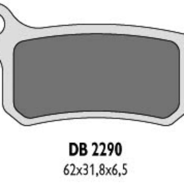 Klocki Hamulcowe KH357 KTM SX65/85 Tył – Zastępują DB2290MX-N oraz DB2290QD-N | Delta Braking
