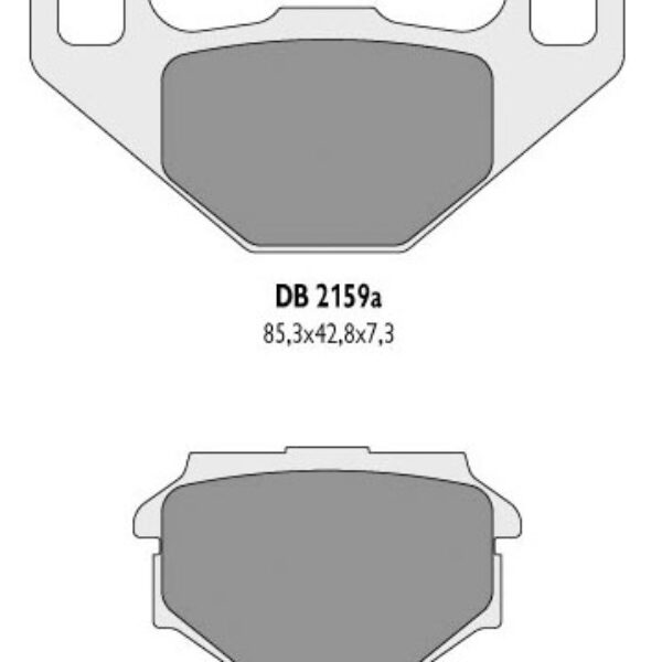 Klocki Hamulcowe KH382 – Zastępują DB2159MX-D oraz DB2159QD-D | Delta Braking