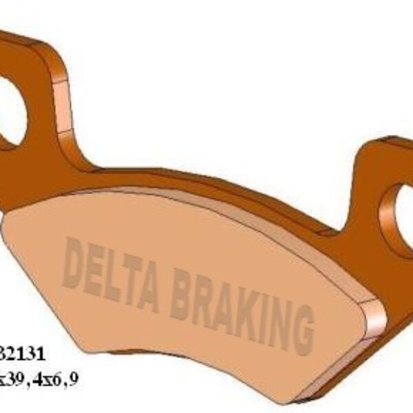 Klocki Hamulcowe KH398 Can-Am DS 450 ’08-’14 Tył – Zastępują DB2131MX-D oraz DB2131QD-D | Delta Braking