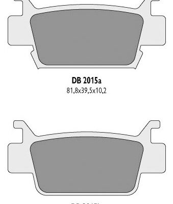 NG Klocki hamulcowe - HONDA TRX - ZASTĘPUJĄ DB201...