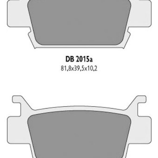 Klocki Hamulcowe KH410 Honda TRX – Zastępują DB2015MX-D oraz DB2015QD-D | Delta Braking