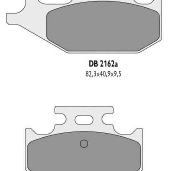 Klocki Hamulcowe KH428 Yamaha YFM 700 Raptor Tył – Zastępują DB2372OR-D | Delta Braking
