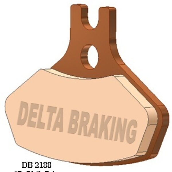 Klocki Hamulcowe KH468 Can-Am DS 450 (08-14) Przód – Zastępują DB2188MX-N oraz DB2188QD-N | Delta Braking