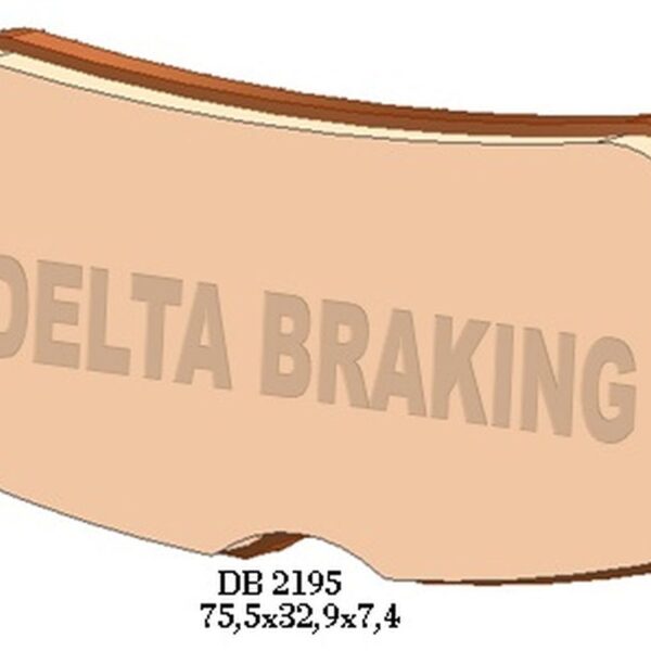 DELTA Klocki hamulcowe – CAN-AM SPYDER 1000 (2008-2012) – DB2195OR-D