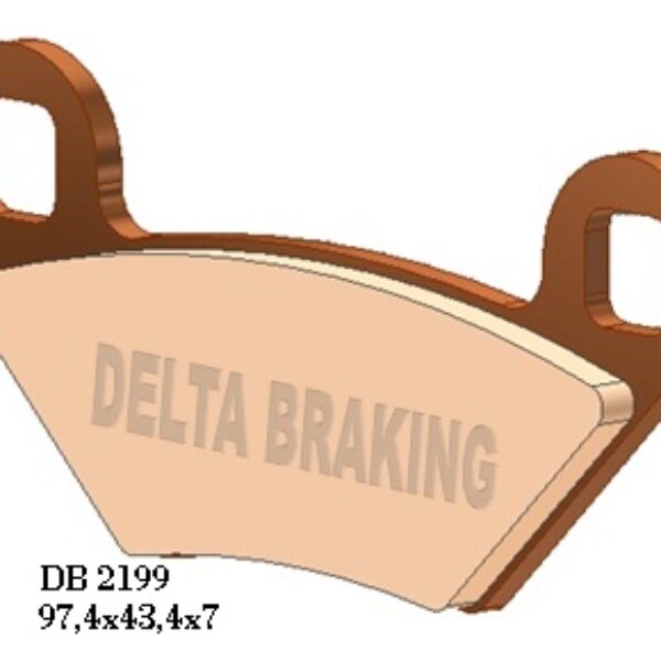 Klocki Hamulcowe KH475 Polaris – Zastępują DB2199MX-D oraz DB2199QD-D | Delta Braking