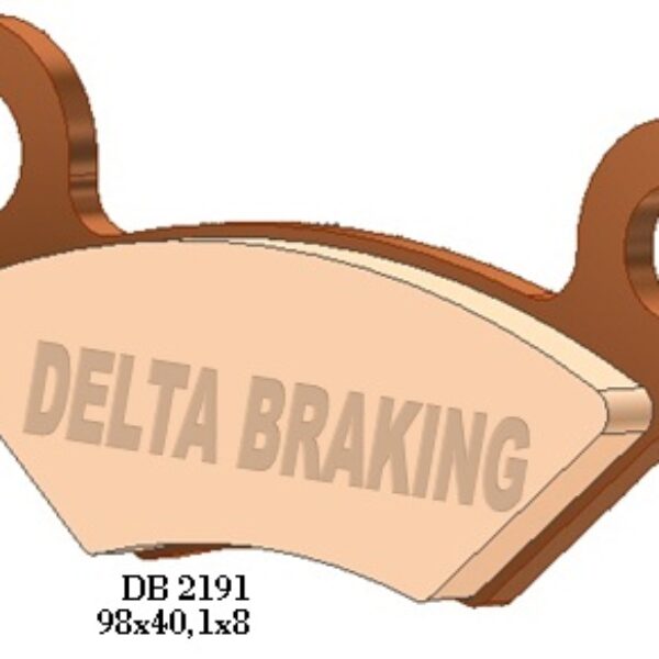 Klocki Hamulcowe KH483 Quadzilla – Zastępuje DB2191QD-D oraz DB2191MX-D | Delta Braking