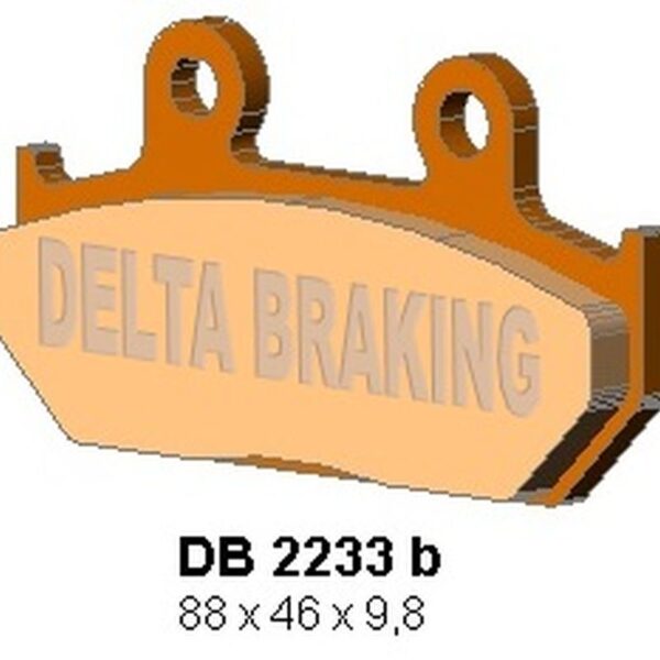 Klocki Hamulcowe KH642 CAN AM Maveric 1000 Lewy – Zastępują DB2233MX-D oraz DB2233QD-D | Delta Braking