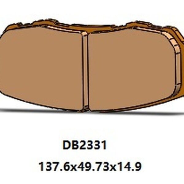 Klocki Hamulcowe Kh669/4 Przód Polaris Slingshot 2000 ’15-’18 | Delta Braking