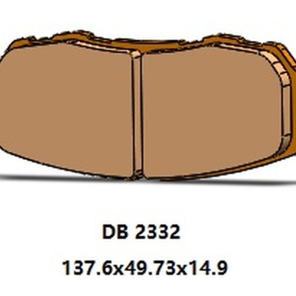 Klocki Hamulcowe KH670 Tył Polaris Slingshot 2000 ’15-’18 | Delta Braking