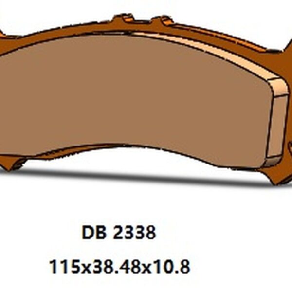 Klocki Hamulcowe KH701 Lewy Przód Honda SXS 1000 Pioneer ’16-’22, SXS 1000 Talon ’19-’22 | Delta Braking