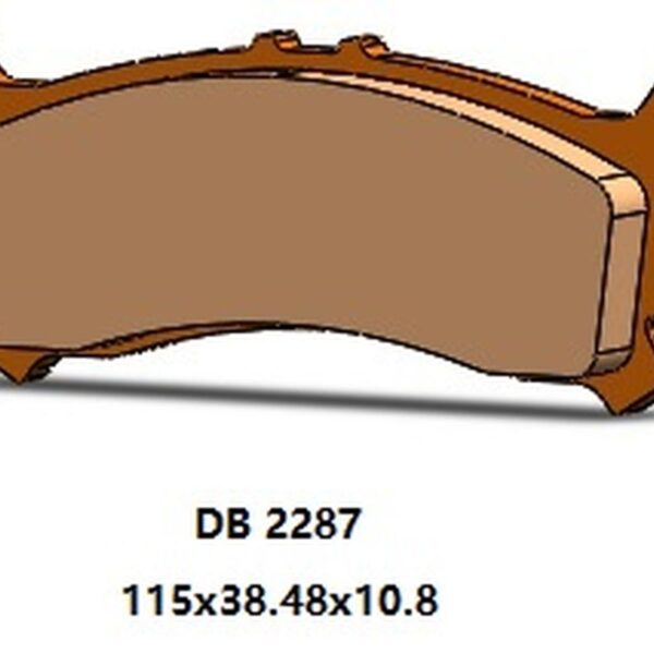 Klocki Hamulcowe KH702 Prawy Przód Honda SXS 1000 Pioneer ’16-’22, XSX 1000 Talon ’19-’22 | Delta Braking