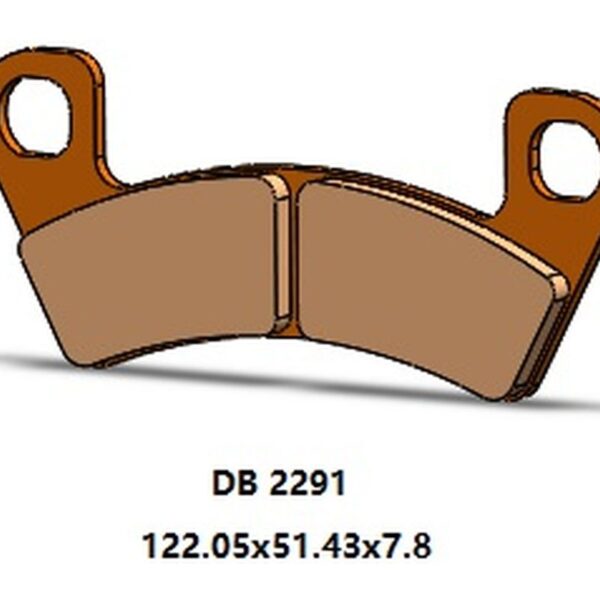 Klocki Hamulcowe KH741 Przód Arctic CAT Wildcat 700 ’15-’19, Stampede 900 ’17-’19 | Delta Braking