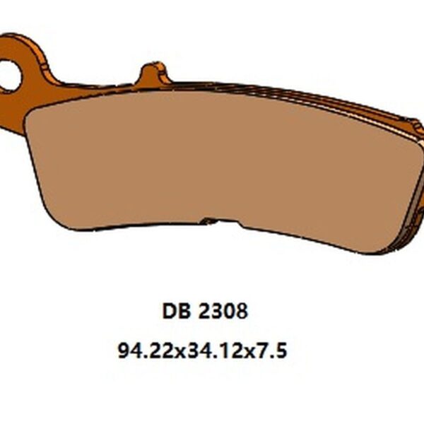 Klocki Hamulcowe KH755 Przód Fantic XX 125, XEF/XXF 250/450, XEX 250 ’21-’22, Yamaha WR/YZ 250F/450F ’19-’22, YZ 450FX ’21-’22 | Delta Braking