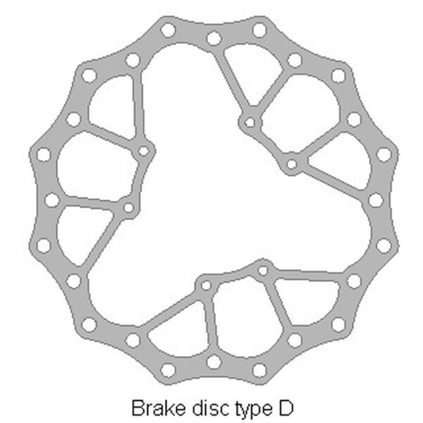 DELTA Tarcza hamulcowa – HONDA CRF 250 (2015-2021) – ONL_DBD059D