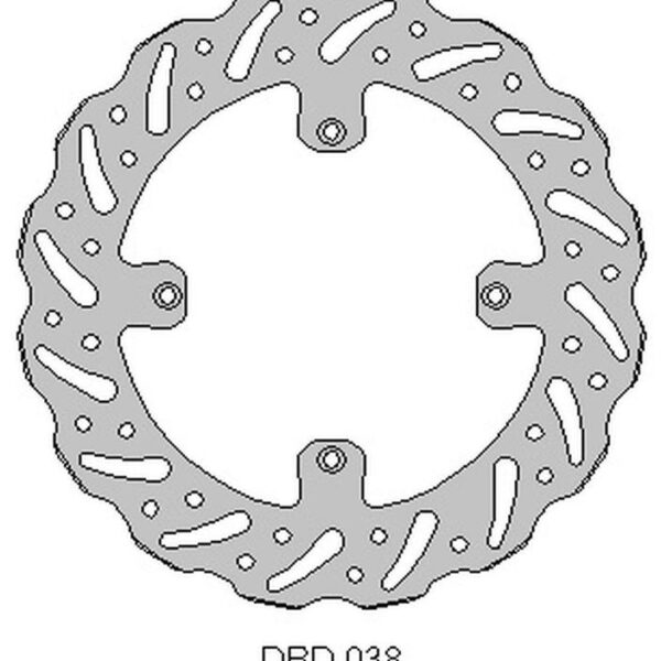 DELTA Tarcza hamulcowa – HUSQVARNA CR/WR 125 (2000-2013)