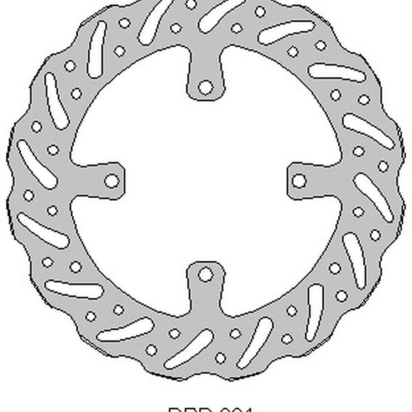 DELTA Tarcza hamulcowa – KAWASAKI KX 250 (2015-2021) – ONL_DBD061G