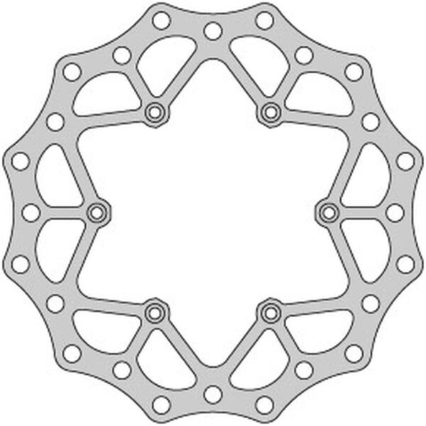 DELTA Tarcza hamulcowa – SUZUKI RM 125 (1988-2016) – ONL_DBD021D/2