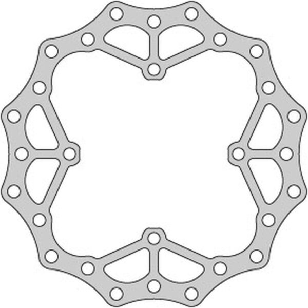 DELTA Tarcza hamulcowa – SUZUKI RMZ 250 (2005-2021) – ONL_DBD024D