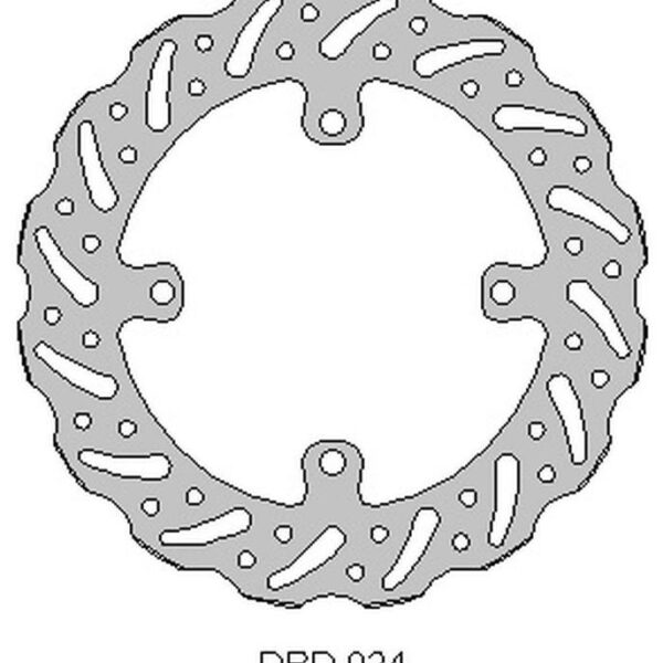 DELTA Tarcza hamulcowa – SUZUKI RMZ 250 (2005-2021) – ONL_DBD024G