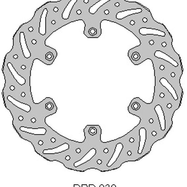 DELTA Tarcza hamulcowa – YAMAHA WR 125 (1990-2000) – ONL_DBD030G