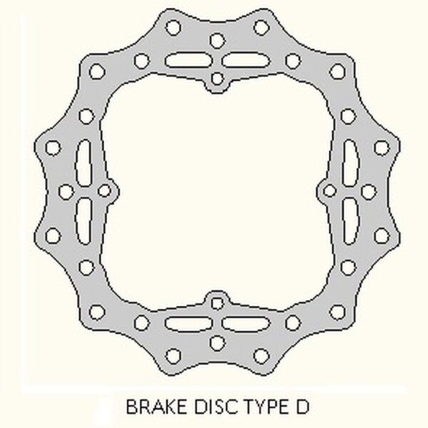 Tarcza Hamulcowa Tył Husqvarna TC 85 ’14-20, KTM SX 85 ’11-20, 250/350 Freeride ’12-19, Wave Ultra Light (210X110X3Mm) (4X6,5Mm) (NG1281) | Delta Braking