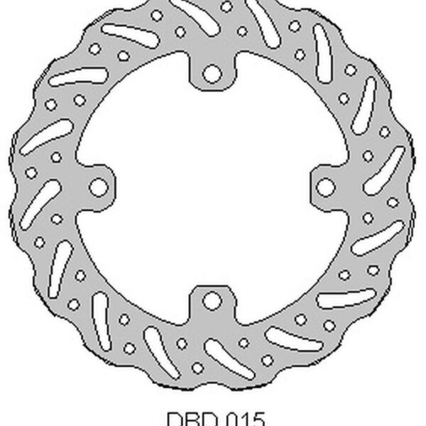 DELTA Tarcza hamulcowa – KAWASAKI KX 125 (2003-2021) – ONL_DBD015G