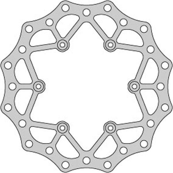 DELTA Tarcza hamulcowa – YAMAHA YZ 125 (2002-2021)