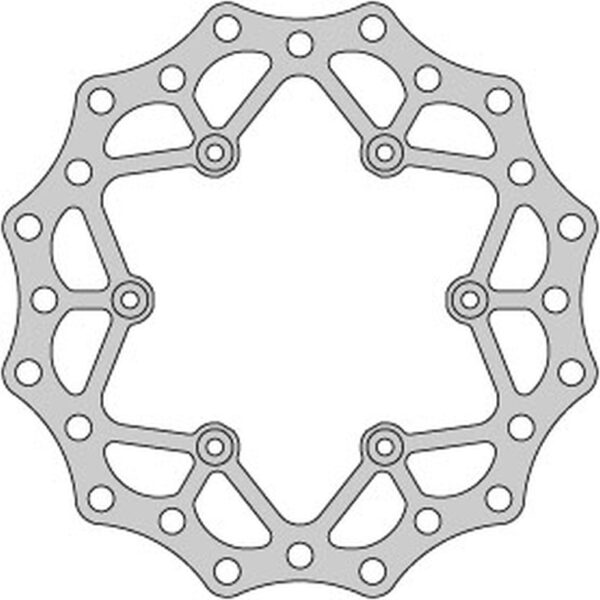 DELTA Tarcza hamulcowa – YAMAHA YZ/WR 125 (1998-2001)