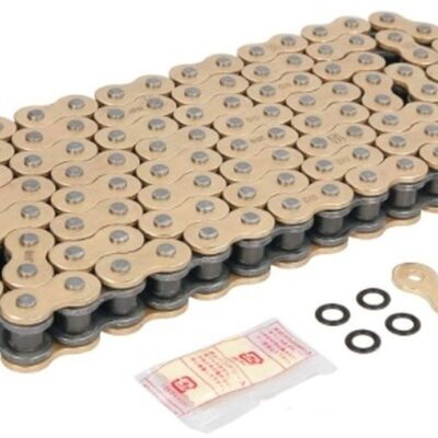 Łańcuch Napędowy 525ZVMX2GG-114 (114 Ogniw) X-RING Złoty / Złoty (525ZVMX2GG114) (Otwarty + Zakuwka)