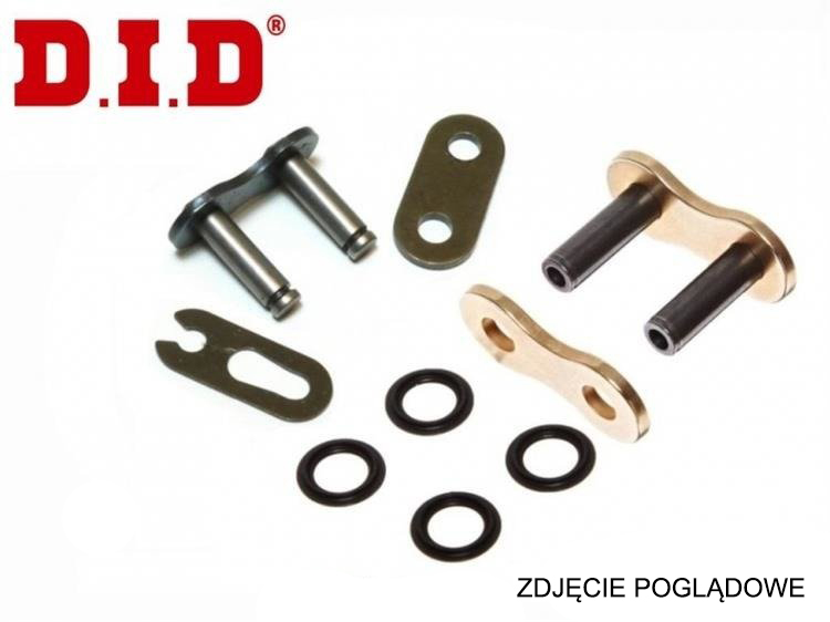 D.I.D DID ZAKUWKA (OGNIWO ŁĄCZĄCE) ŁAŃCUCHA NAPĘDOWEGO CL50VX3GB-ZJ ZŁOTA (CL530VX3GBZJ) | DIDCL530V