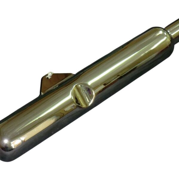 Końcówka Wydechu / Tłumik Chromowany BSA A7 / A10 ’54-’57 Prawy (Wersje z Wahaczem) (Replika Oryginału) | Emgo