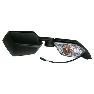 Lusterko Kawasaki ZX-10R '08-'10 PRAWE Kolor CZARNY (Wzór Oryginału) (HOMOLOGACJA)
