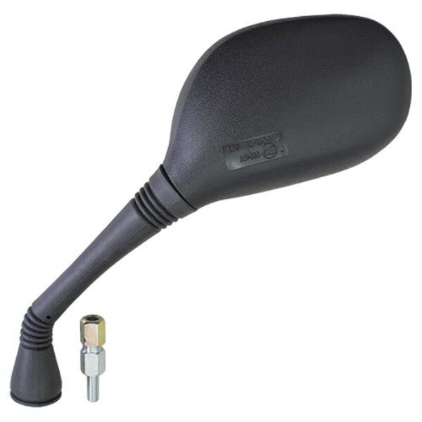 Lusterko Yamaha XC 125 ’04-’12 Lewe Kolor Czarny (Wzór Oryginału) (Homologacja) | Emgo