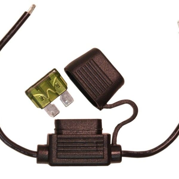 Uchwyt / Gniazdo / Oprawa Bezpiecznika Płaskiego / Płytkowego z Bezpiecznikiem 30A | Emgo