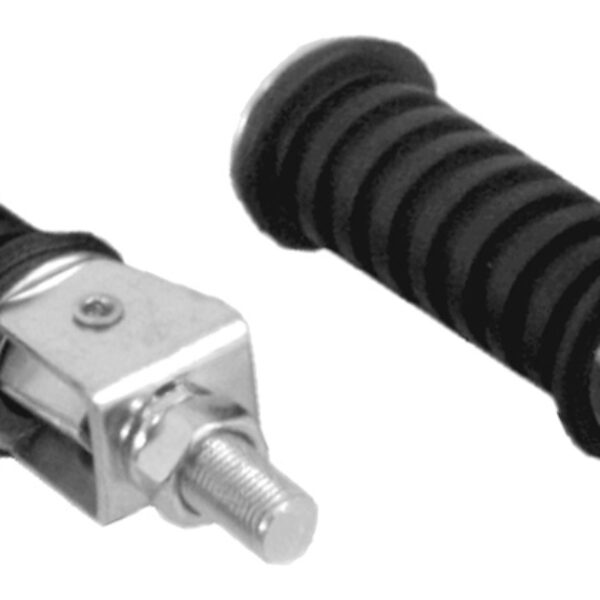 Komplet Podnóżków Pasażera Uniwersalne 2 Szt. ( Śruba 12MM z Nakrętką ) ( Yamaha ) | Emgo