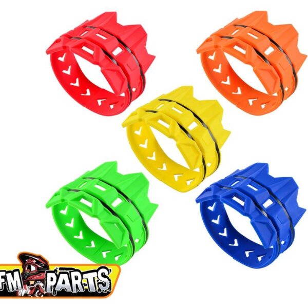 Osłona Tłumika Uniwersalna Kolor Czerwony | FM-Parts