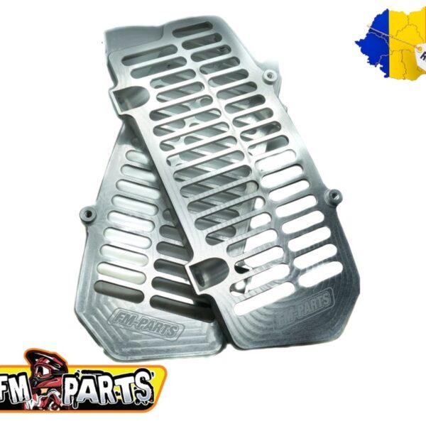 Osłony Chłodnicy (Kratki) Aluminium Ktm/Husqvarna ’20-23′ Kolor Srebrny | FM-Parts