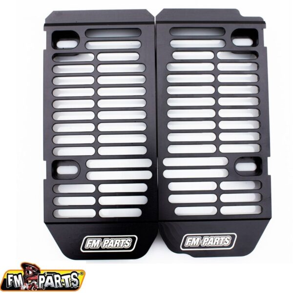 Osłony Chłodnicy (Kratki) Aluminium Rieju MR ’21-’23 Kolor Czarny | FM-Parts