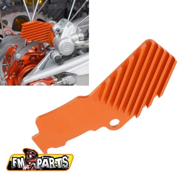 Radiator (Chłodnica) Tylnego Zacisku KTM ’08-’22; Husqvarna ’08-’22 Kolor Pomarańczowy | FM-Parts