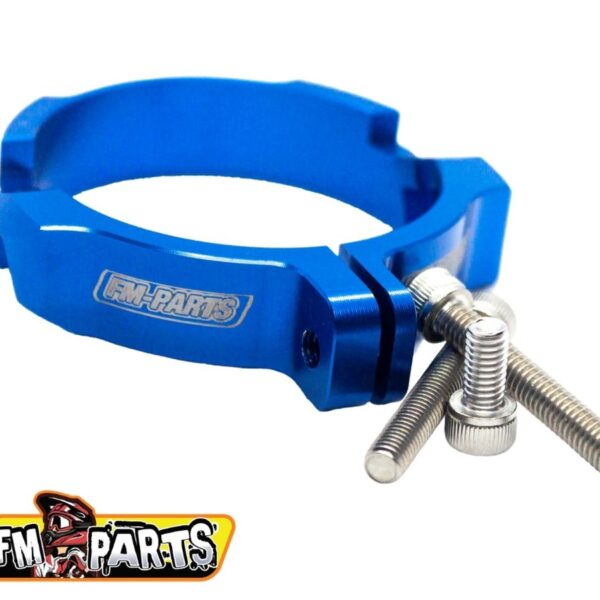 Wzmocnienie Wylotu Wydechowego (Flansza) Ktm/Husqvarna ’17-’24 Kolor Niebieski | FM-Parts